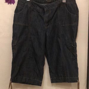 Riders copper pedal pushers size 15/16